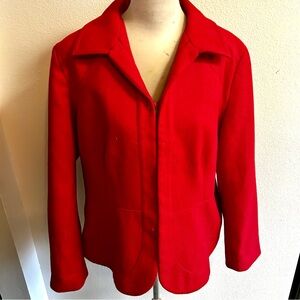 Chicos blazer red sz XL sz 3 good condition